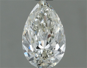 Picture of Natural Diamond 0.50 Carats, Pear with  Cut, I Color, VVS2 Clarity and Certified by IGI
