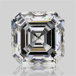 Foto Diamante Natural 1.51 quilates, Asscher , Color I, claridad IF y certificado GIA de