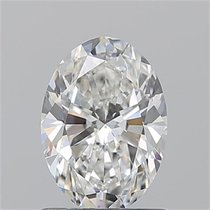 Picture of Natural Diamond 1.01 Carats, Oval with  Cut, G Color, VS1 Clarity and Certified by GIA