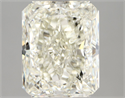 Natural Diamond 4.02 Carats, Radiant with  Cut, N Color, VVS1 Clarity and Certified by GIA