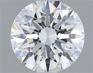 Picture of Lab Grown Diamond 1.11 Carats, Round with Excellent Cut, D Color, VVS2 Clarity and Certified by IGI