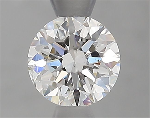 Picture of Natural Diamond 0.70 Carats, Round with Excellent Cut, E Color, SI2 Clarity and Certified by GIA