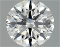 Diamante Natural 0.45 quilates, Redondo , Color E, claridad VVS1 y certificado GIA