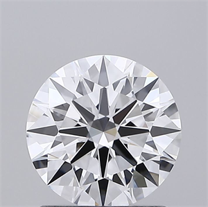 Picture of Lab Grown Diamond 1.27 Carats, Round with Ideal Cut, D Color, VVS1 Clarity and Certified by IGI