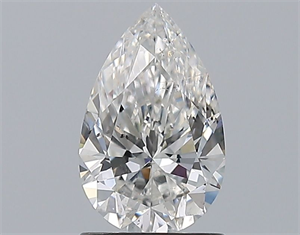 Picture of Natural Diamond 1.22 Carats, Pear with  Cut, F Color, SI2 Clarity and Certified by GIA