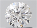 Natural Diamond 0.70 Carats, Round with Excellent Cut, D Color, SI1 Clarity and Certified by GIA