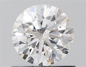 Picture of Natural Diamond 0.70 Carats, Round with Excellent Cut, D Color, SI1 Clarity and Certified by GIA