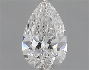 Foto Diamante Natural 0.51 quilates, De pera , Color D, claridad SI1 y certificado GIA de