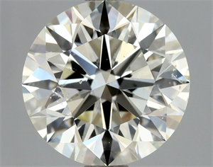 Foto Diamante Natural 2.01 quilates, Redondo , Color K, claridad SI2 y certificado GIA de