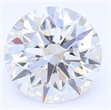 Del inventario de diamantes de laboratorio, 1.21 quilates, Redondo , Color G, claridad VVS2 y certificado IGI