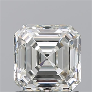 Picture of Natural Diamond 1.50 Carats, Asscher with  Cut, J Color, VS1 Clarity and Certified by GIA