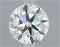 Diamante Natural 0.50 quilates, Redondo , Color H, claridad SI1 y certificado GIA