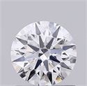 Del inventario de diamantes de laboratorio, 0.72 quilates, Redondo , Color D, claridad IF y certificado IGI