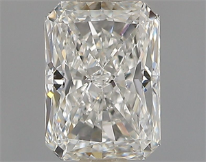 Picture of Natural Diamond 0.50 Carats, Radiant with  Cut, H Color, VS2 Clarity and Certified by GIA