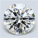 Diamante Natural 3.25 quilates, Redondo , Color I, claridad VS1 y certificado GIA