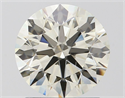 Diamante Natural 1.51 quilates, Redondo , Color K, claridad VS2 y certificado IGI