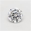Diamante Natural 3.10 quilates, Redondo , Color G, claridad SI1 y certificado GIA