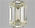 Diamante Natural 6.02 quilates, Esmeralda , Color L, claridad SI1 y certificado HRD