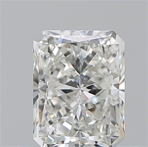 Picture of Natural Diamond 0.70 Carats, Radiant with  Cut, I Color, VVS2 Clarity and Certified by GIA