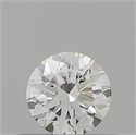 Diamante Natural 0.40 quilates, Redondo , Color G, claridad IF y certificado GIA