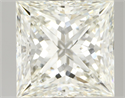 Diamante Natural 3.11 quilates, Princesa , Color I, claridad VVS2 y certificado IGI