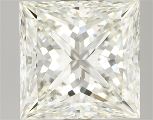 Foto Diamante Natural 3.11 quilates, Princesa , Color I, claridad VVS2 y certificado IGI de