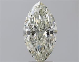 Picture of Natural Diamond 3.08 Carats, Marquise with  Cut, K Color, SI2 Clarity and Certified by GIA