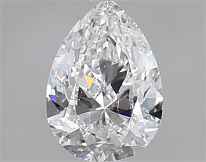 Picture of Natural Diamond 1.01 Carats, Pear with  Cut, D Color, SI1 Clarity and Certified by GIA