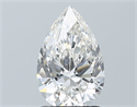 Natural Diamond 1.71 Carats, Pear with  Cut, F Color, VS1 Clarity and Certified by GIA