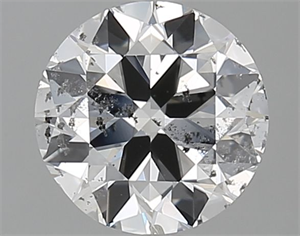 Picture of Natural Diamond 1.20 Carats, Round with Very Good Cut, F Color, I1 Clarity and Certified by GIA