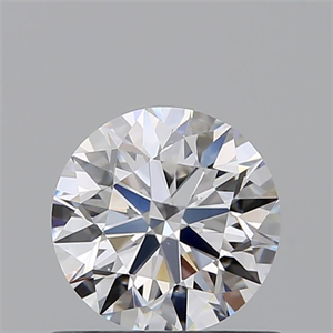 Picture of Natural Diamond 0.72 Carats, Round with Excellent Cut, D Color, VS1 Clarity and Certified by GIA