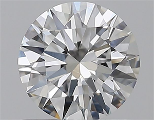 Picture of Natural Diamond 0.77 Carats, Round with Excellent Cut, H Color, VS2 Clarity and Certified by GIA