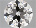 Lab Grown Diamond 6.13 Carats, Round with Very Good Cut, E Color, VVS2 Clarity and Certified by IGI