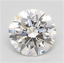 Diamante Natural 0.44 quilates, Redondo , Color F, claridad VVS1 y certificado GIA