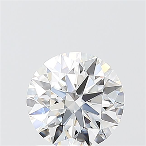 Picture of Lab Grown Diamond 1.10 Carats, Round with Ideal Cut, E Color, VVS2 Clarity and Certified by IGI
