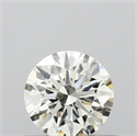Natural Diamond 0.42 Carats, Round with Excellent Cut, K Color, VVS1 Clarity and Certified by GIA