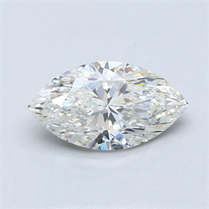 Picture of Natural Diamond 1.71 Carats, Marquise with  Cut, I Color, VS2 Clarity and Certified by GIA