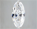 Natural Diamond 3.08 Carats, Marquise with  Cut, D Color, FL Clarity and Certified by GIA