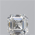 Diamante Natural 1.01 quilates, Asscher , Color E, claridad VVS2 y certificado GIA