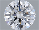 Del inventario de diamantes de laboratorio, 2.04 quilates, Redondo , Color D, claridad VVS2 y certificado IGI