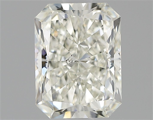 Picture of Natural Diamond 1.70 Carats, Radiant with  Cut, K Color, SI1 Clarity and Certified by GIA