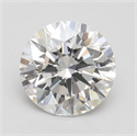 Lab Grown Diamond 2.34 Carats, Round with Ideal Cut, F Color, VS1 Clarity and Certified by IGI