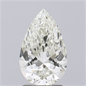 Natural Diamond 1.51 Carats, Pear with  Cut, J Color, VS1 Clarity and Certified by IGI