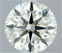 Diamante Natural 0.51 quilates, Redondo , Color I, claridad SI1 y certificado IGI