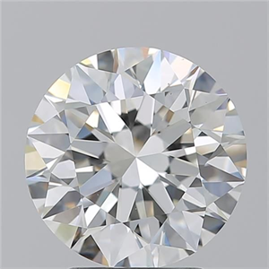 Foto Diamante Natural 2.81 quilates, Redondo , Color I, claridad VS2 y certificado GIA de
