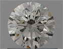Natural Diamond 0.62 Carats, Round with Excellent Cut, J Color, VS2 Clarity and Certified by GIA