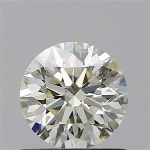 Picture of Natural Diamond 0.75 Carats, Round with Excellent Cut, M Color, VS2 Clarity and Certified by GIA