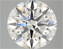 Del inventario de diamantes de laboratorio, 2.92 quilates, Redondo , Color G, claridad VVS2 y certificado IGI