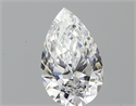 Diamante Natural 0.46 quilates, De pera , Color D, claridad VVS1 y certificado GIA