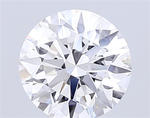 Picture of Lab Grown Diamond 6.64 Carats, Round with Ideal Cut, E Color, VVS2 Clarity and Certified by IGI